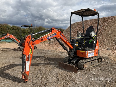 2017 Hitachi ZX19-5A Mini Excavadora