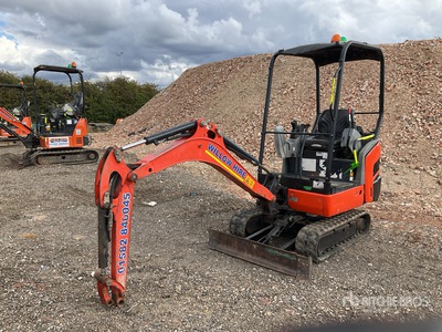 2017 Kubota KX016-4HG Mini Excavator
