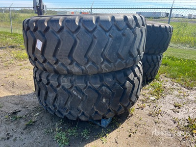 Quantity of (4) 26.5R25 Tires