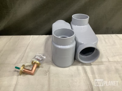 (2) Transmission Sections, (14) Conduit Outlets, (2) Racks & Assorted Items