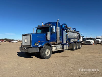 2011 Steelhead on 2011 Western Star 4900 8x6 Sleeper バキュームトラック