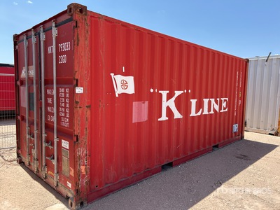 20 ft Standard Crimped Steel Conteneur de stockage