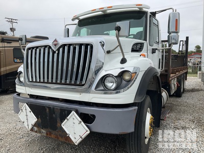 2012 International 7400 6x4 Flatbed Truck (Inoperable)