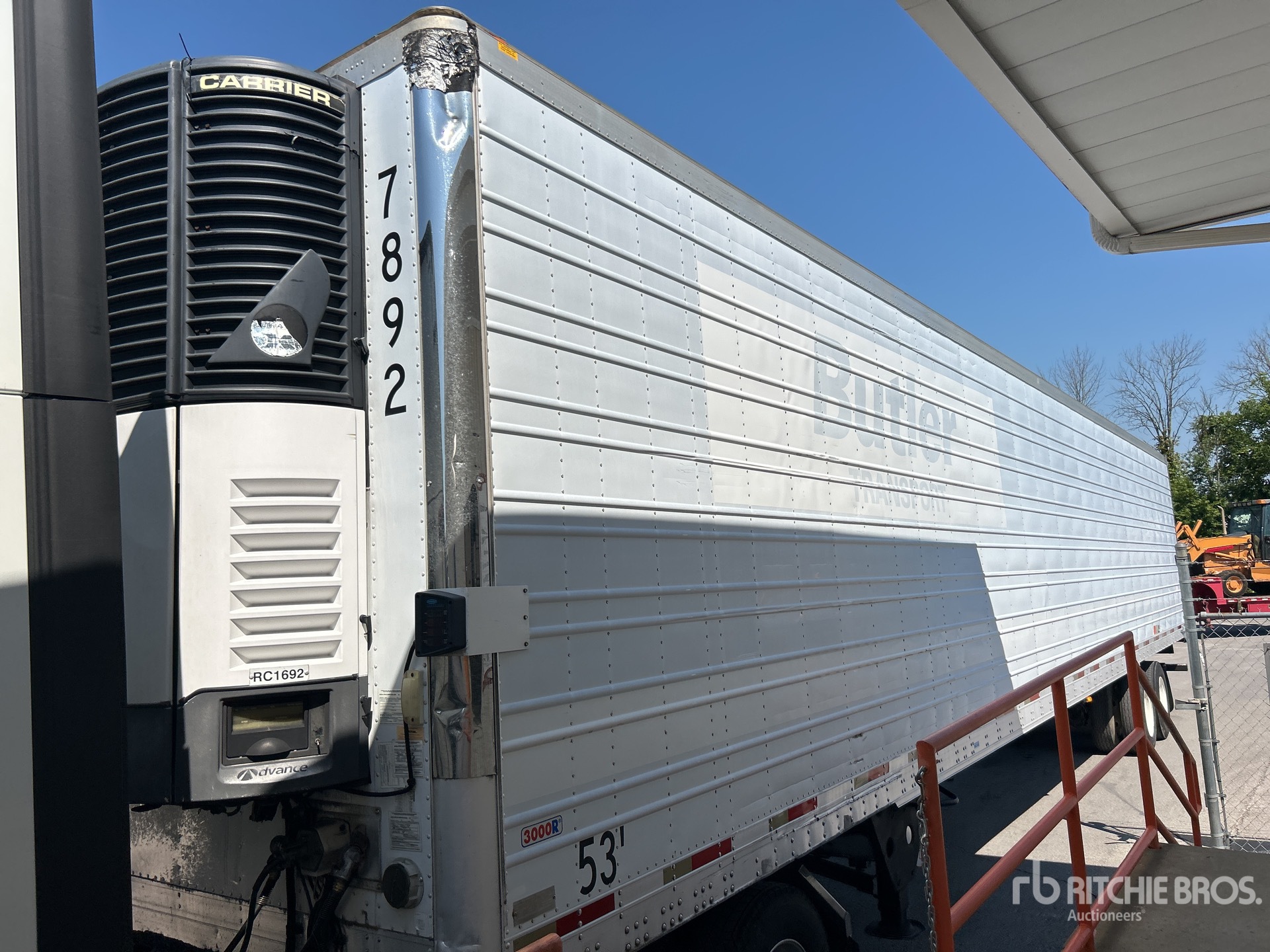 2007 Utility 53 ft T/A Refrigerated Trailer