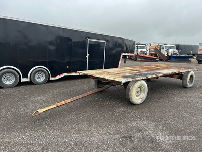 10 ft T/A Flatbed Trailer