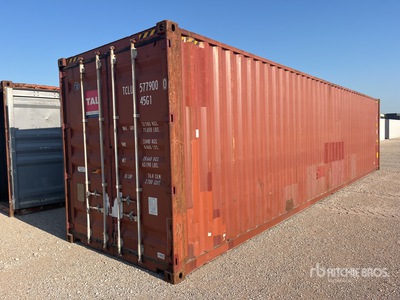 40 ft High Cube حاويات تخزين