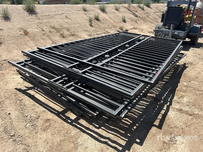 Quantity of 8 ft 6 in x 7 ft 4 in Fencing