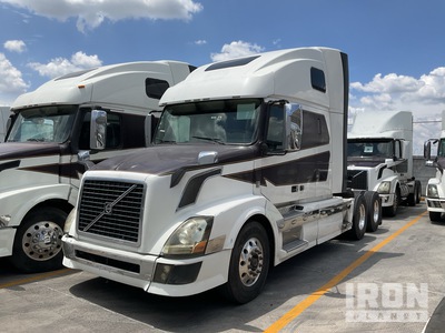 2014 Volvo VNL64T-670 6x4 T/A Sleeper Truck Tractor