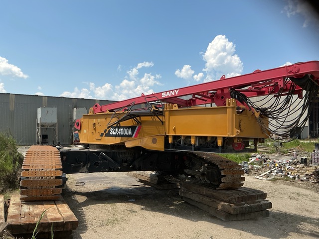 2021 Sany SCA4000A Lattice-Boom Crawler Crane (Inoperable) 2021 Sany SCA4000A Lattice-Boom Crawler Crane (Inoperable)