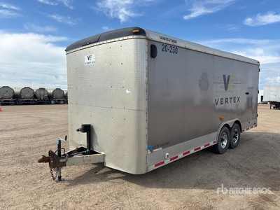 2008 Blazer ORBL820TA4 20 ft T/A Enclosed Trailer