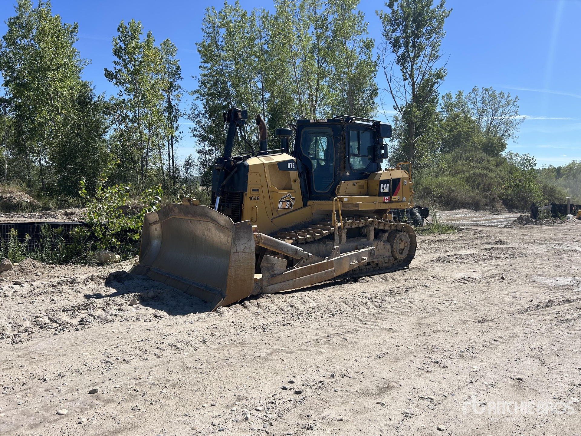 2016 Cat D7E Tractor de cadenas