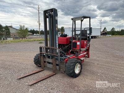 Moffett Rear-Mount 5500 lb Cushion Tire Forklift