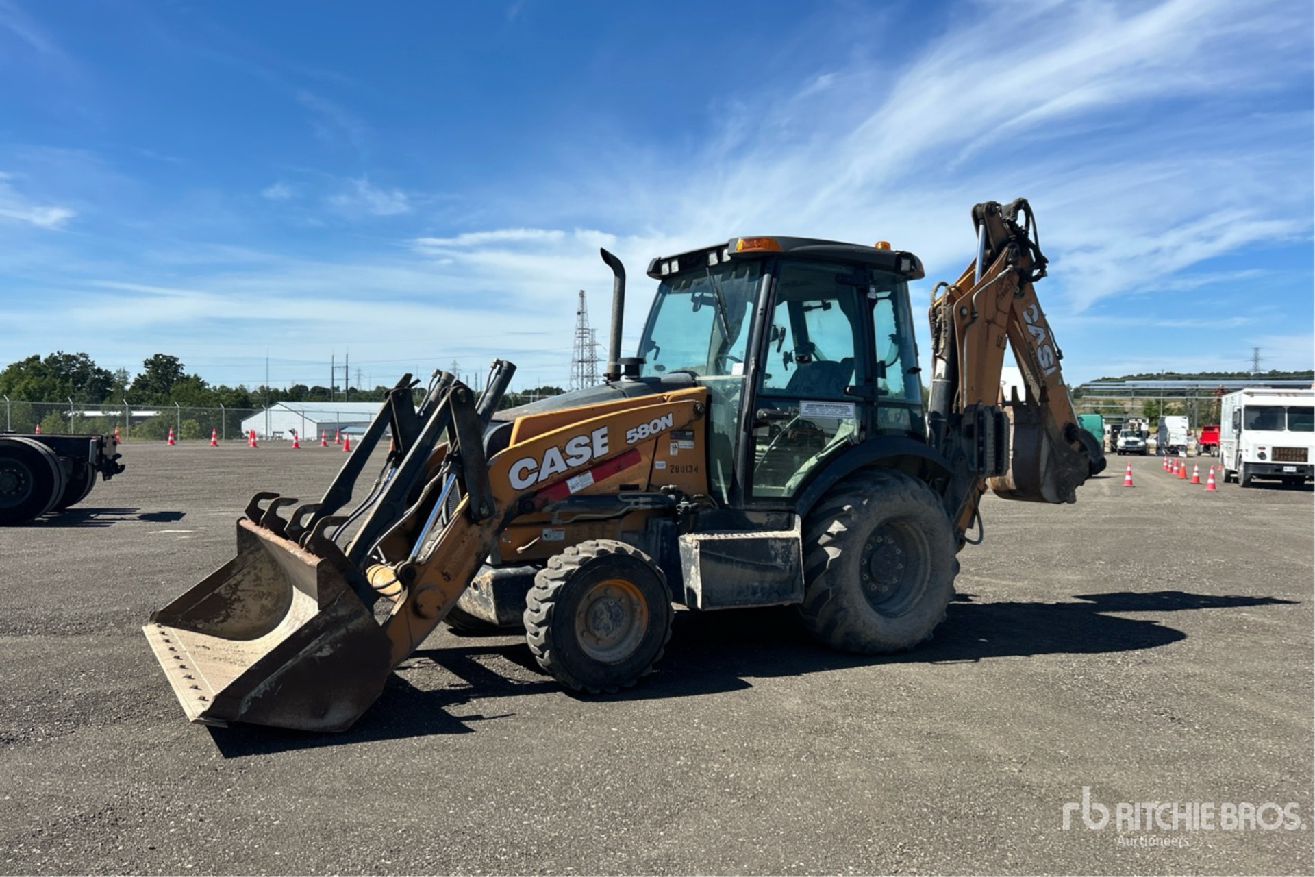 2017 Case 580N Backhoe Loader