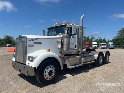 2012 Kenworth W900 6x4 T/A Day Cab Truck Tractor
