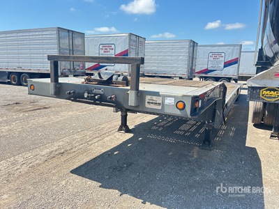 2014 Landoll 317 50 ft T/A Sliding Axle Trailer