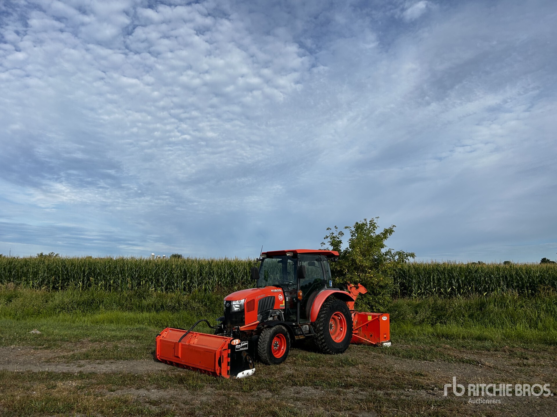 2018 Kubota L6060D 4WD Utility Tractor
