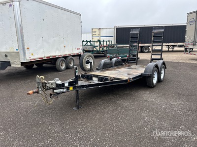2019 Miska 10 ft T/A Trailer utilitario