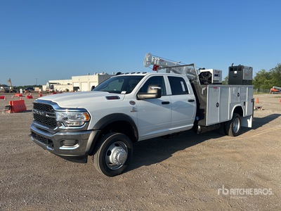 2024 Ram 5500 4x4 Crew Cab Service Truck