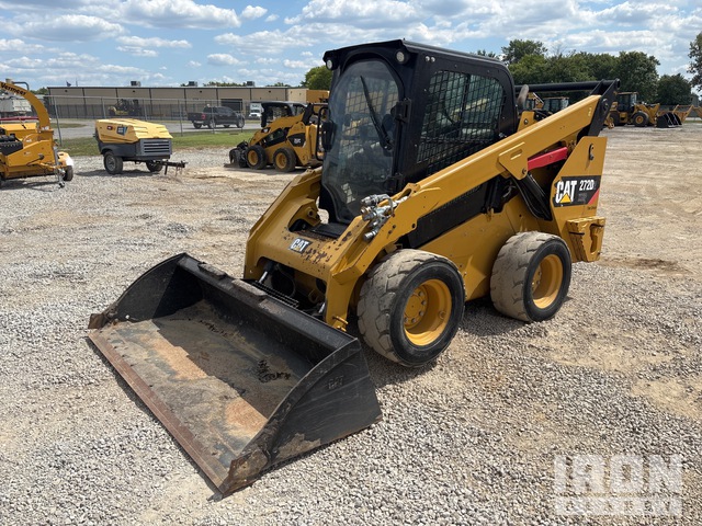 MINI CARGADOR SOBRE RUEDAS 2018 CATERPILLAR 272D2XHP