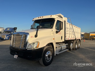 2015 Freightliner Cascadia 125 8x4 Tri/A Dump Truck