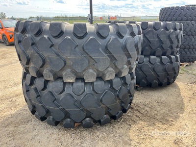 Quantity of (4) Beaver 29.5-25 Tires