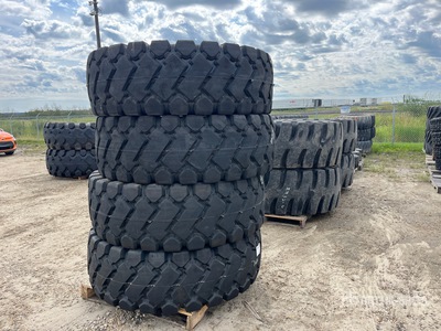 Quantity of (4) Beaver 20.5-25 Tires