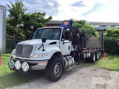 PM 15.5 15980 lb Knuckle Boom on 2017 International 7400 8x4 Boom Truck