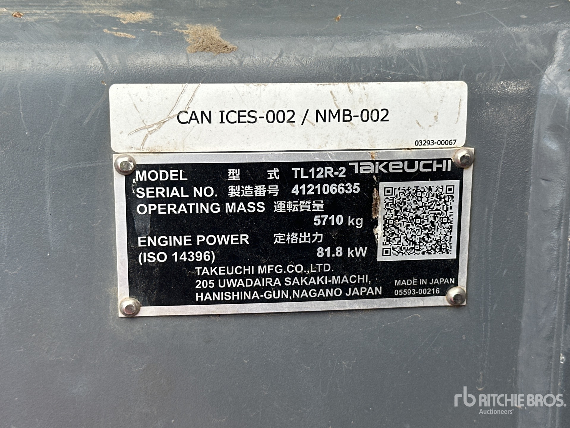 Takeuchi TL12 Kompaktowa ładowarka gąsienicowa