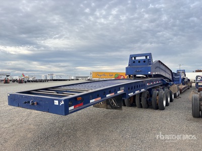 1977 Cozad 13 Axle Lowboy Trailer