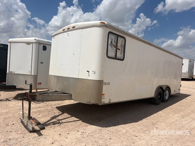 2013 Wells Cargo Hydro Test Trailer 22 ft T/A Enclosed Trailer
