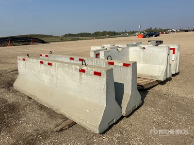 Quantity of (6) Concrete Barrera