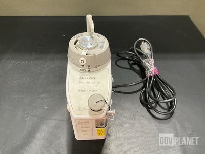 Baxter Drager Desflurane D-Vapor Anesthesia Vaporizer