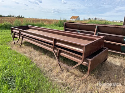 Quantity of (2) Hiqual 2 ft 6 in x 11 ft 6 in Livestock Feeder
