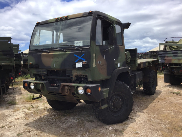 1998 Stewart & Stevenson M1078 LMTV 4x4 Cargo Truck