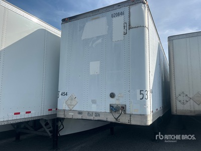 1998 Trailmobile 011A-1EAU 53 ft x 102 in T/A Van Trailer