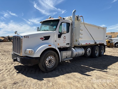 2019 Peterbilt 567 8x4 شاحنة قلابة /ثلاثة محاور