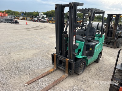 2018 Mitsubishi FGC-25N 4750 lb Cushion Tire Forklift