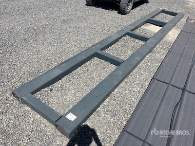 Multi-Use Steel Frame Pallet 20 ft x 3 ft (Unused)