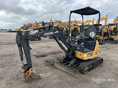2019 John Deere 17G Mini escavatore