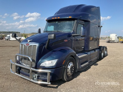 2023 Peterbilt 579 6x4 Cabeza Tractora Cabina Dormitorio
