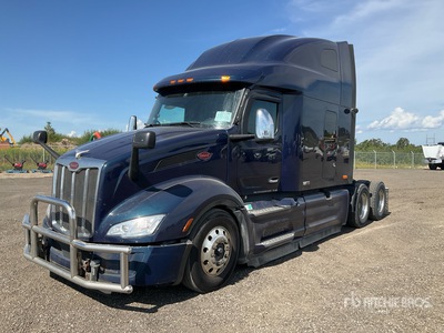 2023 Peterbilt 579 6x4 Cabeza Tractora Cabina Dormitorio
