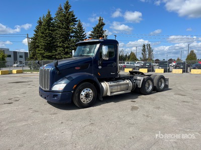2021 Peterbilt 579 6x4 T/A Day Cab Truck Tractor