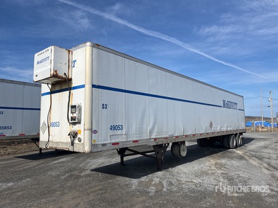2009 Utility 53 ft x 102 in T/A Heated Van Trailer
