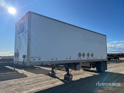 2007 Manac 30 ft x 102 in S/A Semi-remorque fourgon