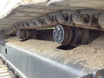 Undercarriage with Left Carrier Rollers