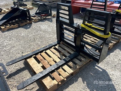 All-Star 48 in Hydraulic Fork Positioner スキッドステア付属部品 (Unused)