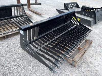 All-Star 72 In Skeleton Skid Steer Bucket