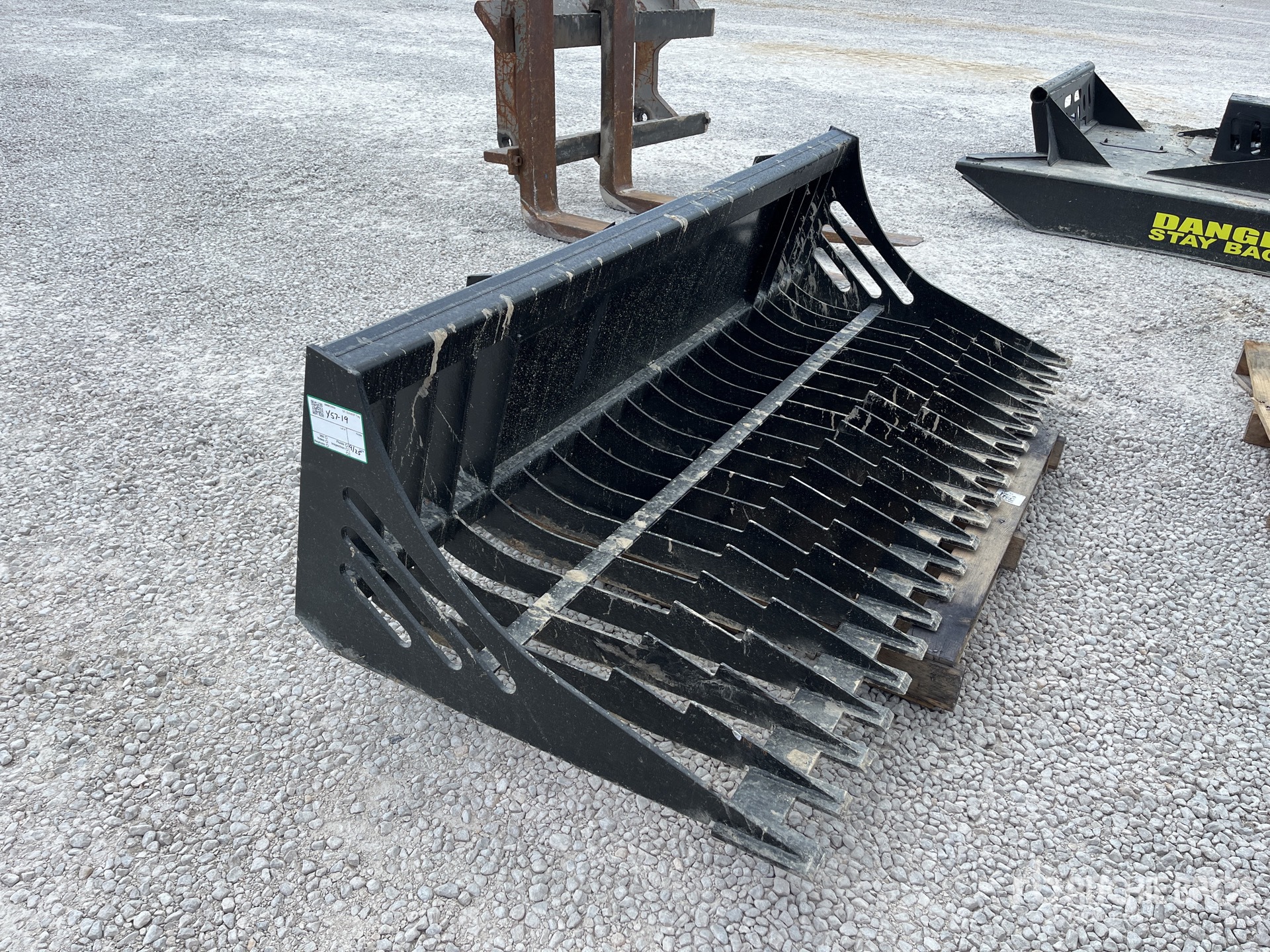 All-Star 78 In Skeleton Skid Steer Bucket