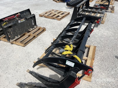 All-Star 72 In Skeleton Skid Steer Grapple