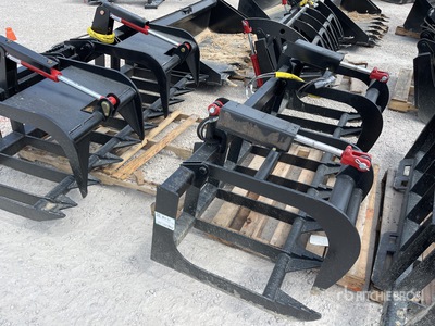 All-Star 78 In Skeleton Skid Steer Grapple